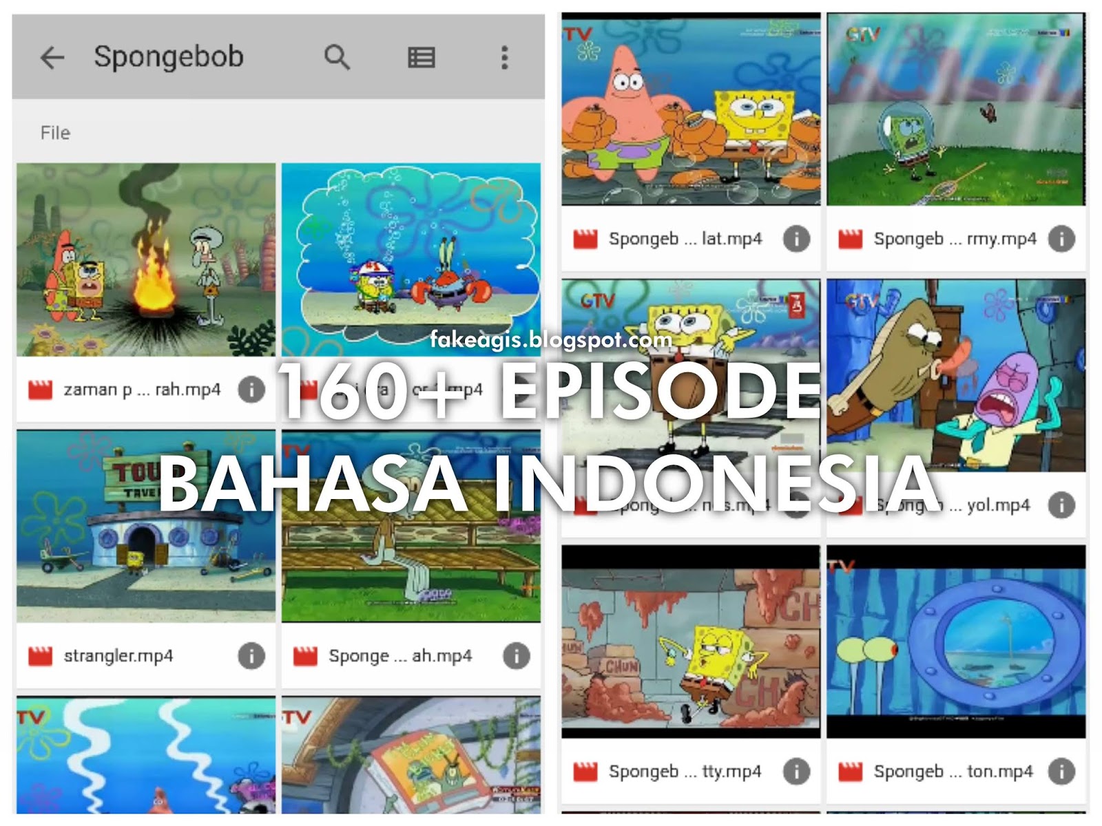 spongebob dub indo batch
